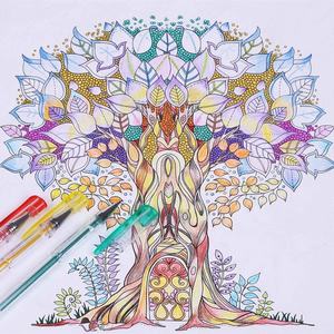 ชุดปากกาเจลสี100สำหรับผู้ใหญ่สมุดระบายสีวาดภาพเขียน - Product Image 2