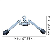 Triceps Appuyez sur la barre en V Facile à saisir Tirez vers le bas Barres Câble Machine