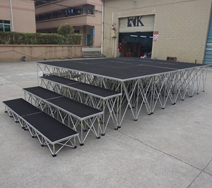 Modular wedding decor <b>stage</b> aluminum portable <b>stage</b> design - Product Image 6