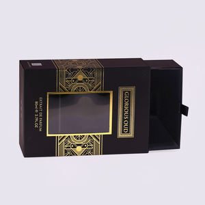 Bán buôn Trắng nghệ thuật giấy mỹ phẩm Hộp Tùy chỉnh ngăn kéo-phong cách bao bì cho chăm sóc da nước hoa - Product Image 4