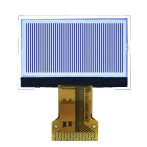1.2 inch COG custom 12864 LCD module 14PIN walkie-talkie display Black dot lcd screen on white ST7567S driver