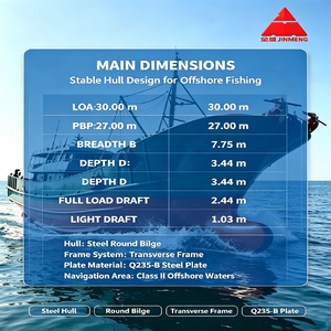 Peschereccio Costiero in Acciaio, Grande Imbarcazione per la Pesca, Costruzione Personalizzata, Nave da Lavoro per Acque Profonde - Product Image 6