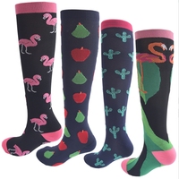 WUYANG USINE Conception Personnalisée Chaussettes Haute Élastique Sport Football Basketball Chaussettes De Compression 20-30mmgh pour Hommes Femmes MedicalSocks
