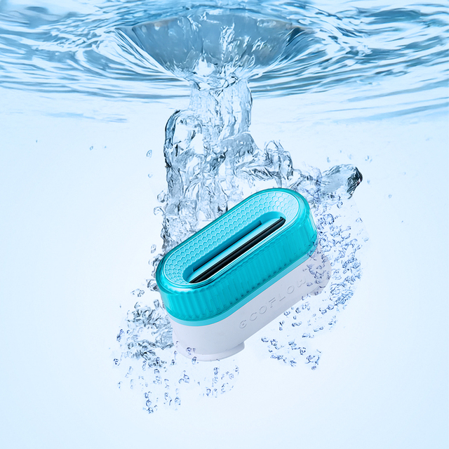[ECOFLOW] EF-002 Solid Smart Toilet Deodorizer Sterilizer Air Freshener Unscented Eco-Friendly Automatic Cleaning Device Hygiene