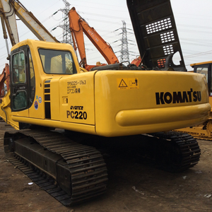 Excavadora de cadenas Komatsu PC220-6 usada, 22 toneladas de peso operativo, motor, caja de cambios, bomba, recién llegada, diseño original, entrega rápida - Product Image 6