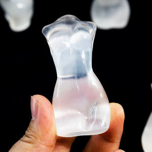 คริสตัลธรรมชาติขายดี ขนาด 3 นิ้ว งานฝีมือจากคริสตัล หินอัญมณี ขัดเงา แกะสลัก พลังบำบัด เสริมโชค รูปทรงเพชร - Product Image 6