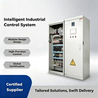 Armoire de commande PLC à écran tactile pour variateur de fréquence à usage industriel, courant nominal 380V 32A