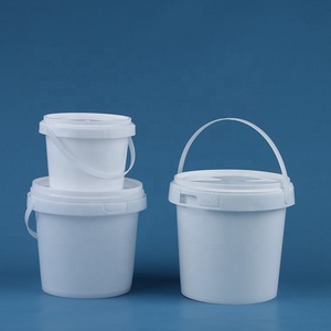 Cấp Thực Phẩm Nhựa Xô 1L Nhựa Xô Có Nắp Đậy Và Xử Lý Cho Bơ Đậu Phộng Bán Buôn Nhựa Bỏng Ngô Xô - Product Image 2