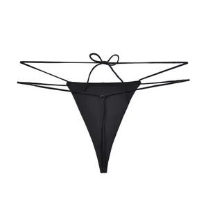 Lodanve G006 Wanita Transparan Thong Panties Celana G-string