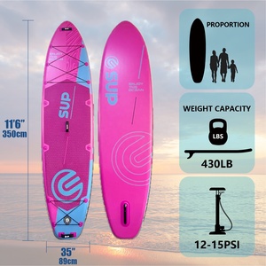 ESUP 11英尺6英寸充气桨板冲浪设备，适合家庭和青年 - Product Image 4