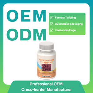 Cápsulas OEM naturales Haematococcus Pluvialis Astaxantina + Vitamina K2 Salvaguarda la salud cardiovascular - Product Image 5