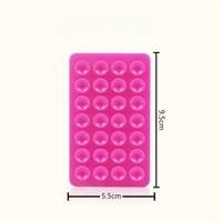Support de téléphone en silicone double face Cross-Border Hot Item Non-Slip Washable Suction Cup Glue-Free Mobile Phone Stand