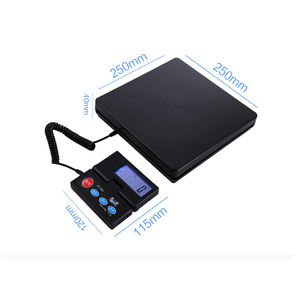 J & R 10kg 25kg 50kg 1g Plattform bank LCD Digital Express Paket Brief paket Wiegen Aufladen Handheld Versand Post waage - Product Image 4
