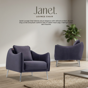 Sillón Moderno Tapizado con Respaldo Curvo para Oficina, Recepción o Sala de Espera - Product Image 3