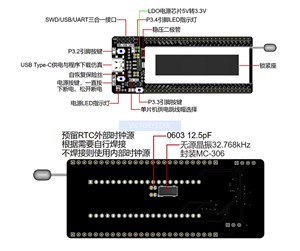 Original Stc32g12k128 Core <strong>Board</strong> 32bit <strong>8051</strong> Microcontroller core <strong>development</strong> <strong>board</strong> USB dow - Product Image 2