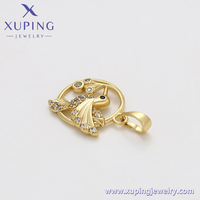 X000870586 Xuping Bijoux Animaux à la mode 14K Or Couleur Pendentif Mignon Oiseau Bijoux En Gros Cuivre Pendentif
