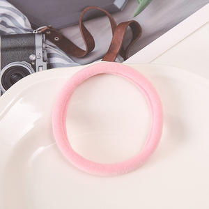 Porte-queue de cheval élastique en polyester coloré pour femmes et filles, extensible jusqu'à 10 cm, sans plis, sans dommages pour les cheveux - Product Image 5