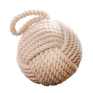 Decorative <strong>Door</strong> Stopper Window Wedge Ivory Rope <strong>Knot</strong> Cotton <strong>Door</strong> <strong>Stop</strong> - Product Image 1