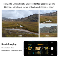 Teléfono Inteligente Desbloqueado Personalizado de Fábrica, AMOLED Octa Core de 6.7 Pulgadas, 200MP, 120 Hz, Xiaomi Redmi Note 13 Pro