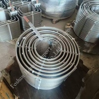 Bobine de refroidissement par immersion en acier inoxydable 316 haute efficacité pour réservoir d'eau, qualité alimentaire, industrie des boissons et de la brasserie