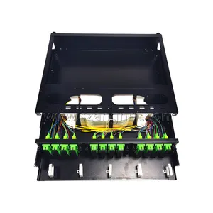 72F Rackmount Fiber Distribution Panel 72 Fiber Rack Mount Fiber Optic Patch Panel