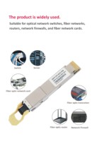 Modul Optik QSFP 400G, Transmisi QSFP SR4 SR8 DR4 FR4 LR4 LR8 ER4 ER8 ZR, Transceiver Serat Optik, Modul SFP