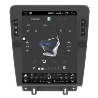 12.1 "Android tête de tableau de bord numérique unir Tesla Style Radio écran tactile pour Ford Mustang 2008 2009 2012 2014