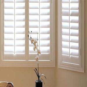 Livraison d'usine Volets à <span class=keywords><strong>Louvre</strong></span> Volets en PVC Plantation Volet Lattes pour la Décoration - Product Image 6