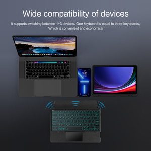 Nhà Máy Bán Sỉ New <span class=keywords><strong>Touchpad</strong></span> Ma Thuật Bàn Phím Trường Hợp Đối Với Samsung Cho Galaxy Tab S8 Cộng Với 12.4 2022 - Product Image 3