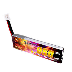 Teranty 1S 3.8V 80c/160c 850Mah Lipo Batterij Kleine Borstelloze Model Drone Tinyhawk Fpv Hoge Snelheid Lithium Batterij Hv - Product Image 4