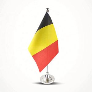 Bandera de Escritorio Personalizada con Logotipo Impreso, Doble Cara, Estilo Bandera Nacional, para Publicidad, Venta al Por Mayor - Product Image 4