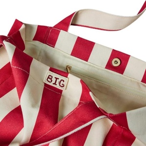 Sac fourre-tout réutilisable et écologique certifié CE, en tissu de coton imprimé personnalisé avec logo, idéal pour la plage, vente en gros - Product Image 4