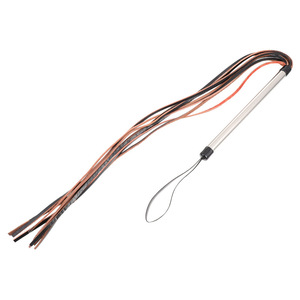 อุปกรณ์ฝึกสุนัขแบบพกพา Bull Whip ไม้ฝึกกัดแบบม้วน อุปกรณ์สำหรับสัตว์เลี้ยง ไม้ตีสุนัขสำหรับฝึกสุนัขขนาดกลาง - Product Image 1