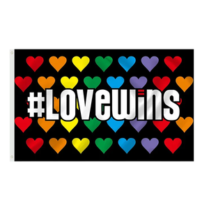 Bandera Arcoíris Premium Personalizada <span class=keywords><strong>para</strong></span> Eventos de Apoyo, Mes del Orgullo Gay, Lesbiana, LGBTQ - Product Image 3