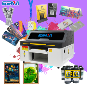 Mini 30*45cm imprimante <span class=keywords><strong>à</strong></span> plat jet d'encre UV numérique Machine personnaliser coque de téléphone tasse stylo <span class=keywords><strong>règle</strong></span> métal verre PVC sac pour petite entreprise - Product Image 1