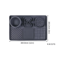 Meilleurs classements Silicone tapis de léchage pour animaux de compagnie chat chien bol de nourriture lente tapis d'alimentation ventouse pliant napperon de nourriture pour animaux de compagnie