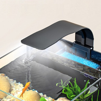 Lampe LED pour aquarium Heto, ultra-mince, à clipser, avec prise AU US EU UK, indice de protection IP67, 100-240V, 4W, 9000-12000K, 1000 Lux, 180lm, garantie 1 an