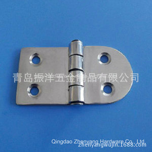 บานพับประตูสแตนเลส L-0101-0601 4 รู 180 องศา ดีไซน์อุตสาหกรรม - Product Image 4