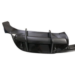 Difusor Trasero Estilo PD de Fibra de Carbono, Labio de Parachoques Trasero para Porsche Cayman <span class=keywords><strong>Boxster</strong></span> <span class=keywords><strong>981</strong></span>, Kit de Carrocería - Product Image 3