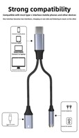 L'adaptateur pour la transmission haute définition de vidéos de téléphones portables, d'ordinateurs et de tablettes est compatible plug-and-play.
