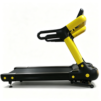 Tapis roulant commercial avec écran LED, vitesse 1-22 km/h, inclinaison 0-15 %, robuste, pour salle de sport, course à pied, sans fil, portable, fabrication CE OEM