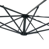 Parasol cantilever banane le plus vendu pour jardin, hôtel, restaurant – Utilisation polyvalente extérieure pour parc, cour et terrasse