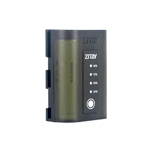 ZITAY E6NH Rechargeable Lithium-Ion Battery Touch Display Remaining Battery For 6D/6D2/7D2