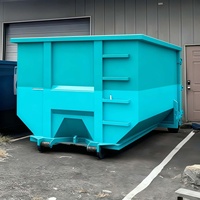 XINTUO XT1295 Conteneur de collecte de déchets écologiques à roulettes sans pollution de 10 à 40 yards pour zones touristiques, tri des déchets et recyclage
