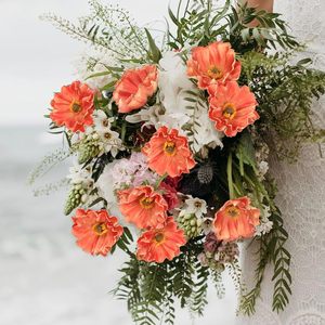 Ramos de Amapolas Artificiales de PU de 5 Tallos Atados a Mano al por Mayor, Amapolas de Maíz Artificiales para Ramos de Boda y Accesorios de Fotografía - Product Image 4