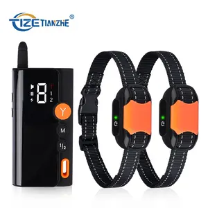 Best Selling Product Remote Vibrator Dog Barking Electric Shock Training Remote Control Pet Waterproof Dog Training Collar