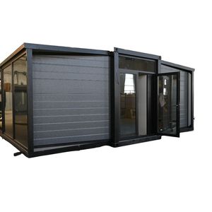 <span class=keywords><strong>Casa</strong></span> Contenedor Modular con Baño y Ducha, Venta al por Mayor, <span class=keywords><strong>Casa</strong></span> Contenedor Expandible Prefabricada de Doble Ala de 20 pies - Product Image 1