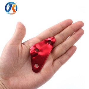 Tenditore per <span class=keywords><strong>tenda</strong></span> a triangolo regolabile in alluminio 4mm 6mm 8mm fori per esterni in stile cordoncino Guyline 1L ponderato campeggio escursioni - Product Image 2