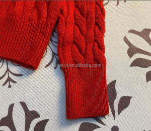 RL Logo Raff Twists maglione nuovo <span class=keywords><strong>Cardigan</strong></span> lavorato a maglia retrò Top Ral donna autunno e inverno Ph nuovo <span class=keywords><strong>Cardigan</strong></span> rosso crema piccola folla - Product Image 2