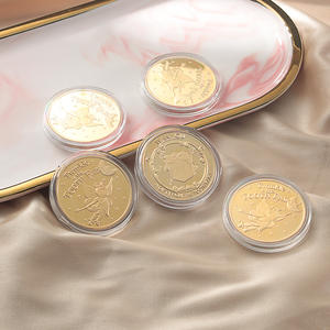 Hada de los dientes Monedas de oro Recompensa <span class=keywords><strong>tesoro</strong></span> regalos para dientes de niños Juguetes pequeños Monedas conmemorativas de dientes de bebé de metal simulado - Product Image 4